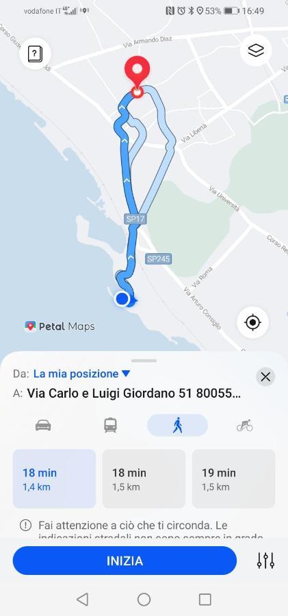 波蒂奇Casa Al Vino公寓 外观 照片